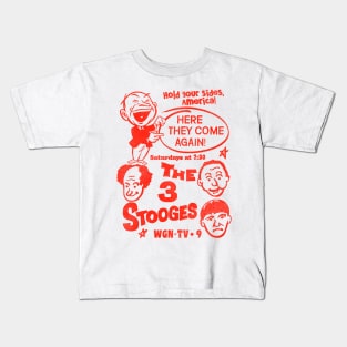 The 3 Stooges Kids T-Shirt